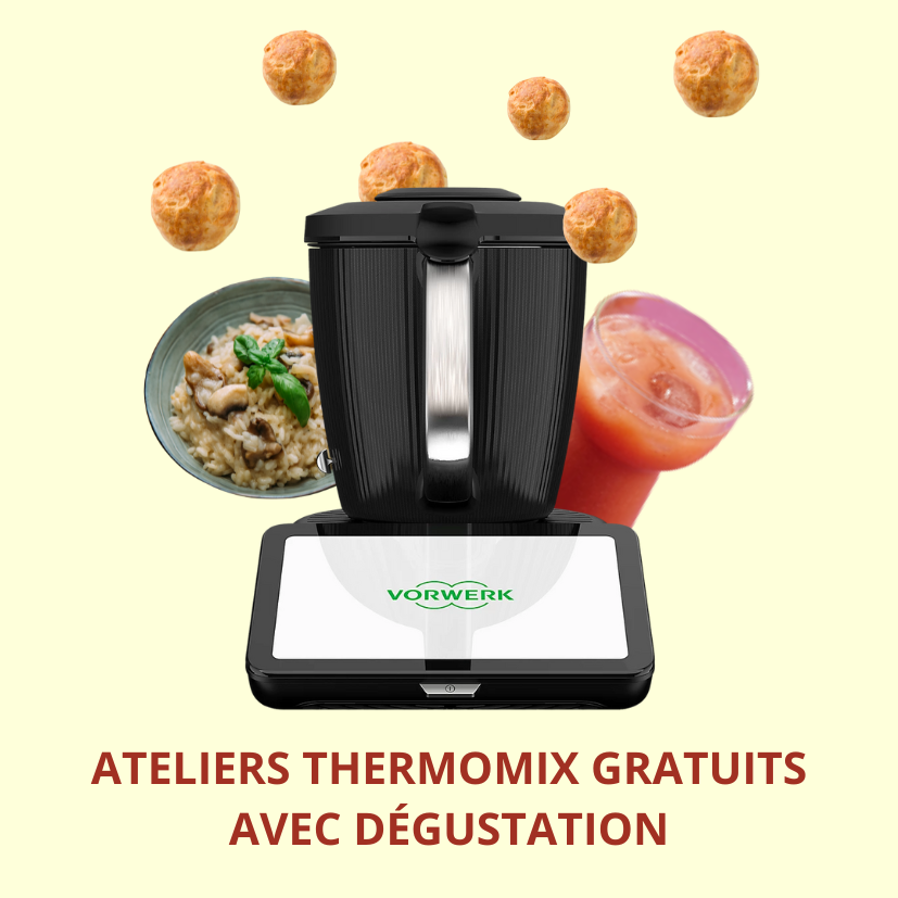 17 et 18 OCTOBRE - ateliers gratuits Thermomix