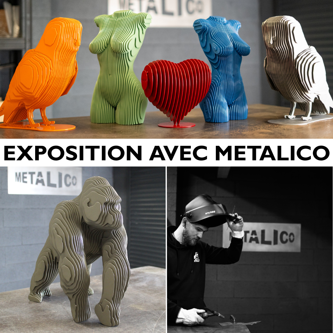 JEUDI 11 SEPTEMBRE | Exposition des œuvres de Metalico